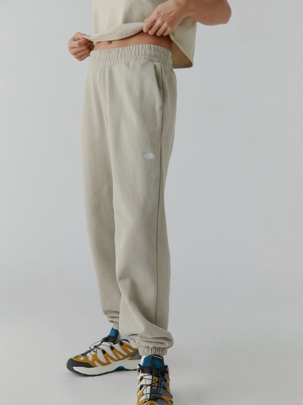 The North Face City Standard Sweatpants Beige M - Picture 3 of 9